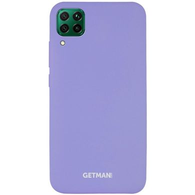 Чехол Silicone Cover GETMAN for Magnet для Huawei P40 Lite Сиреневый / Dasheen