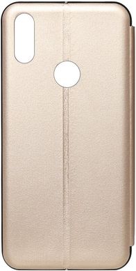 Чохол книга Huawei P Smart Z TOTO Book Rounded Leather Case gold