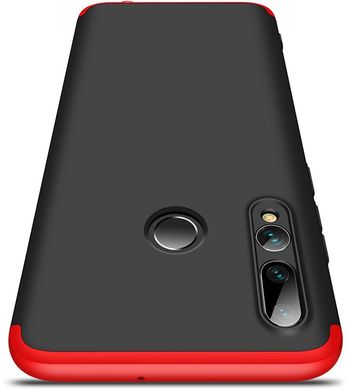 Чохол накладка GKK 3 in 1 Hard PC Case Huawei P Smart+ 2019 Red/Black