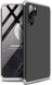 Чохол накладка GKK 3 in 1 Hard PC Case Huawei P30 Pro Silver/Black
