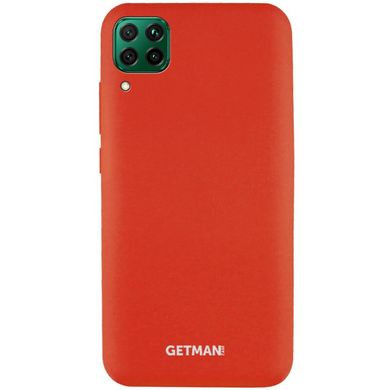 Чохол Silicone Cover GETMAN for Magnet для Huawei P40 Lite Червоний / Red