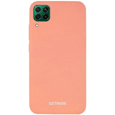 Чохол Silicone Cover GETMAN for Magnet для Huawei P40 Lite Рожевий / Flamingo