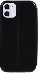 Чехол книжка iPhone 11 TOTO Book Rounded Leather Case Apple Black