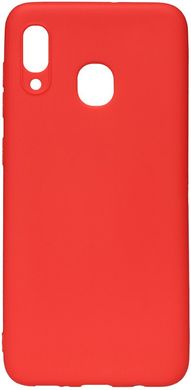 Чохол накладка TOTO 1mm Matt TPU Case Samsung Galaxy A20/A30 Red