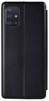 Чехол книжка Samsung A51 TOTO Book Rounded Leather Case Black
