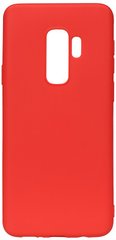 Чехол накладка TOTO 1mm Matt TPU Case Samsung Galaxy S9+ Red