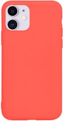 Чехол накладка iPhone 11 TOTO 1mm Matt TPU Case Apple Red