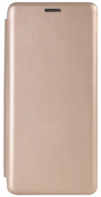 Чехол книжка Samsung A51 TOTO Book Rounded Leather Case gold