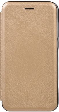 Чехол книжка Xiaomi Mi CC9/Mi 9 TOTO Book Rounded Leather Case gold