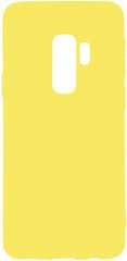 Чехол накладка TOTO 1mm Matt TPU Case Samsung Galaxy S9+ Yellow