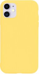Чохол накладка iPhone 11 TOTO 1mm Matt TPU Case Apple Yellow