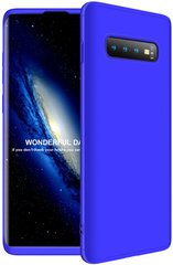 Чохол накладка GKK 3 in 1 Hard PC Case Samsung Galaxy S10+ Blue