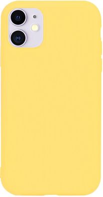 Чехол накладка iPhone 11 TOTO 1mm Matt TPU Case Apple Yellow