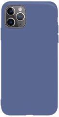 Чехол накладка iPhone 11 Pro Navy Blue TOTO 1mm Matt TPU Case Apple