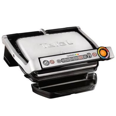 Електрогриль Tefal GC712D34, чорний + нержавіюча сталь