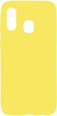 Чехол накладка TOTO 1mm Matt TPU Case Samsung Galaxy A40 Yellow