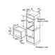 Мікрохвильова піч Bosch BFL 634 GS1 (BFL634GS1), нержавіюча сталь