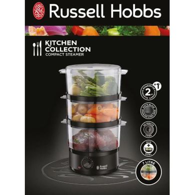 Пароварка Russell Hobbs 26530-56, Чорний