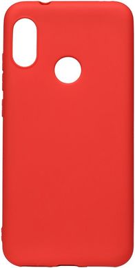 Чехол накладка TOTO 1mm Matt TPU Case Xiaomi Mi A2 Lite Red