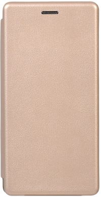 Чехол книжка Samsung A70s TOTO Book Rounded Leather Case gold