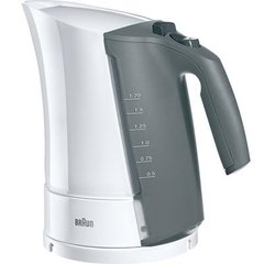 Електрочайник Braun WK 300 White (WK300White), білий, сірий