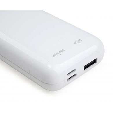 Батарея универсальная Vinga 10000 mAh glossy white (VPB1MWH), Белый