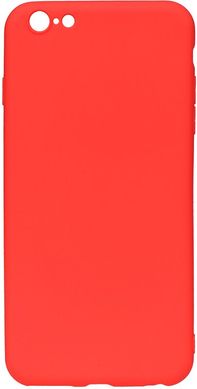 Чехол накладка TOTO 1mm Matt TPU Case Apple iPhone 6/6s Red