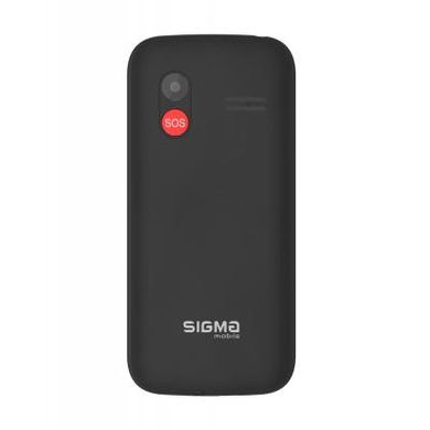 Мобільний телефон Sigma Comfort 50 HIT2020 Black (4827798120910), Чорний