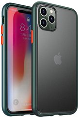 Чехол iPhone 11 Pro Max Dark Green Ipaky Cucoloris Series/TPU Frame Anti-Scratch PC Case Apple