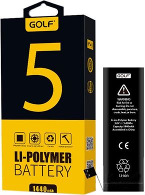 Аккумулятор GOLF iPhone 5G Battery 1440 mAh Black