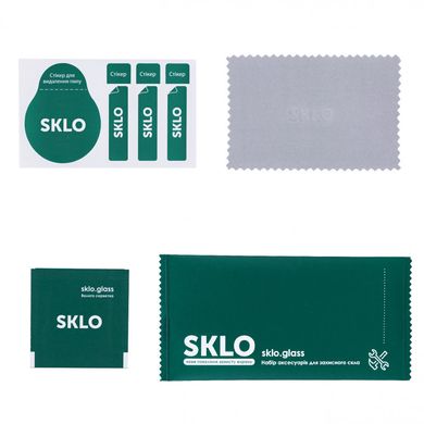 Захисне скло SKLO 3D (full glue) для Apple iPhone 15 Pro Max (6.7")