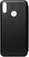 Чехол книжка Huawei Y7 2019 TOTO Book Rounded Leather Case black