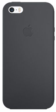Чехол накладка Apple Silicone Case iPhone 5/5s/SE Black