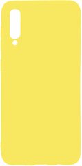 Чехол накладка TOTO 1mm Matt TPU Case Samsung Galaxy A50 Yellow