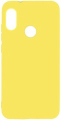 Чехол накладка TOTO 1mm Matt TPU Case Xiaomi Redmi 6 Pro Yellow