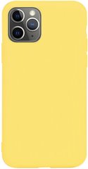 Чехол накладка iPhone 11 Pro Max Yellow TOTO 1mm Matt TPU Case Apple