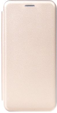 Чехол книжка Samsung M10s TOTO Book Rounded Leather Case gold