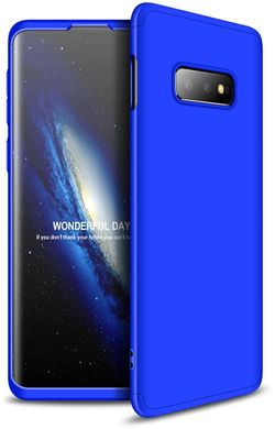 Чехол накладка GKK 3 in 1 Hard PC Case Samsung Galaxy S10e Blue