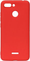 Чехол накладка TOTO 1mm Matt TPU Case Xiaomi Redmi 6 Red