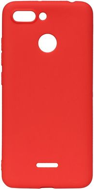 Чехол накладка TOTO 1mm Matt TPU Case Xiaomi Redmi 6 Red