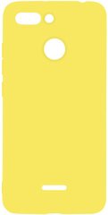 Чехол накладка TOTO 1mm Matt TPU Case Xiaomi Redmi 6 Yellow