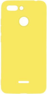 Чехол накладка TOTO 1mm Matt TPU Case Xiaomi Redmi 6 Yellow