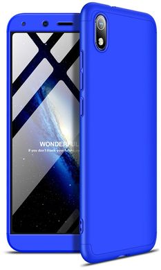 Чехол накладка GKK 3 in 1 Hard PC Case Xiaomi Redmi 7A Blue