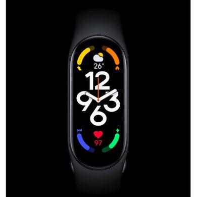 Фитнес браслет Xiaomi Mi Smart Band 7 NFC Black, Чорний