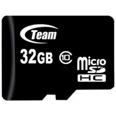 Карта памяти Team 32GB microSD class 10 (TUSDH32GCL1002), Чорний