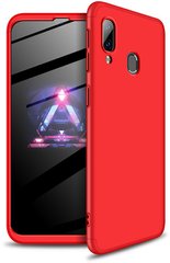 Чехол накладка GKK 3 in 1 Hard PC Case Samsung Galaxy A40 Red
