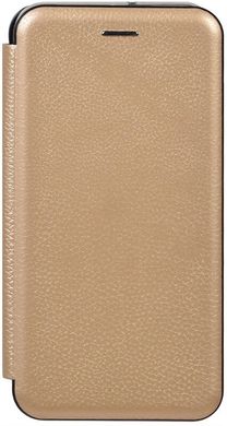 Чехол книжка Samsung M30s TOTO Book Rounded Leather Case gold