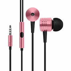 Навушники TOTO Earphone Mi3 Metal Pink