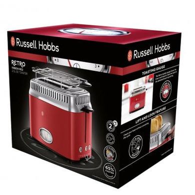 Тостер Russell Hobbs 21680-56, Червоний