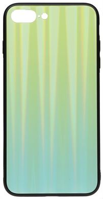 Чехол накладка TOTO Aurora Print Glass Case Apple iPhone 7 Plus; 8 Plus Green